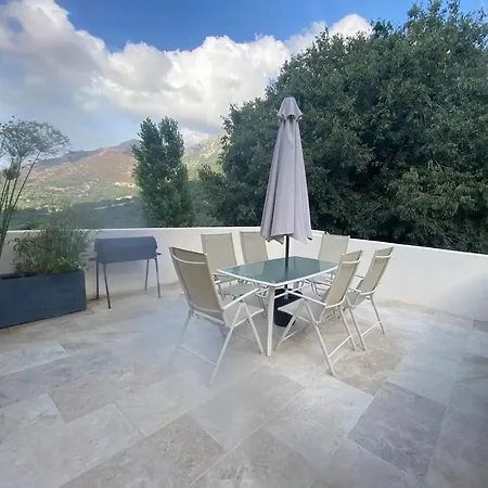 Duplex Entre Et Montagne 80 M² Balcon Feliceto